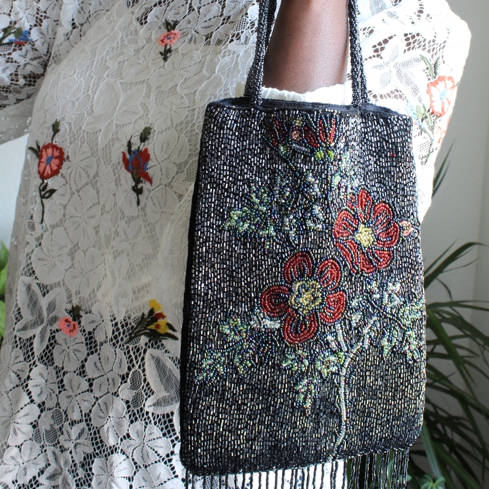 Avenue Brand Beaded Handbag